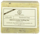 Khadi Ayurvedic Mint & Sesame Seeds Soap 100gm - UNORMART