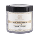 Khadi Ayurvedic Mint & Aloevera Face Massage Gel 100gm - UNORMART