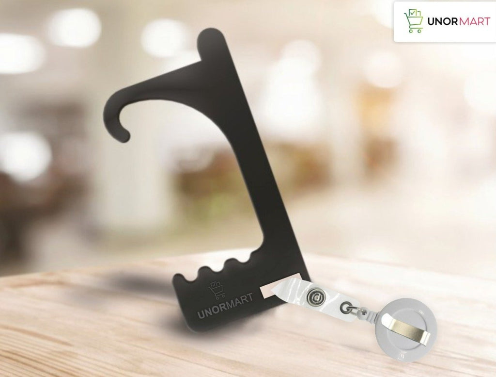 COVID Safety Key (Contactless Door Opener with Button Pusher) by UNORMART