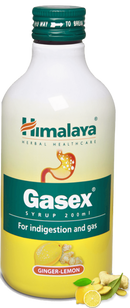 Himalaya Gasex Syrup Ginger Lemon Flavour 200ML - UNORMART