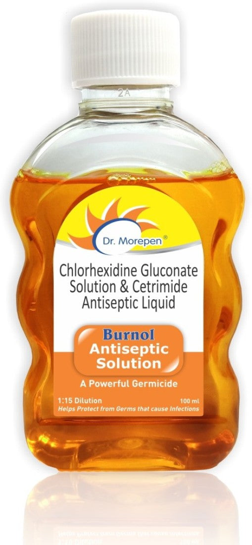 Dr. Morepen BURNOL ANTISEPTIC SOLUTION 100 ML - UNORMART
