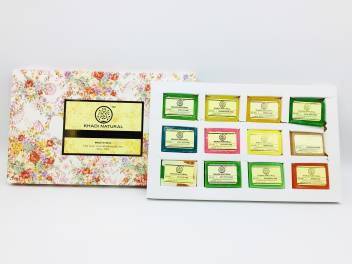 Khadi Ayurvedic Soap Kit (Set Of 12) (1 Box) - UNORMART