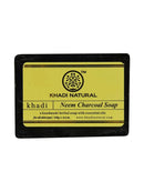 Khadi Ayurvedic Neem Charcoal Soap 125gm - UNORMART