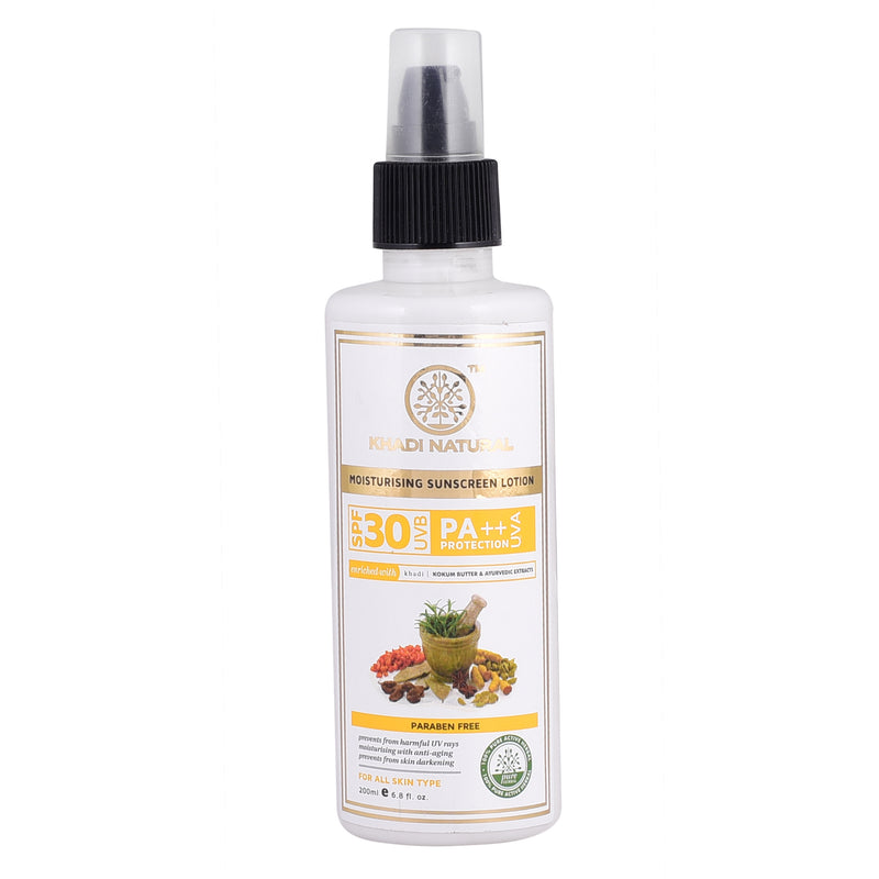 Khadi Ayurvedic SPF 30 200ml - UNORMART
