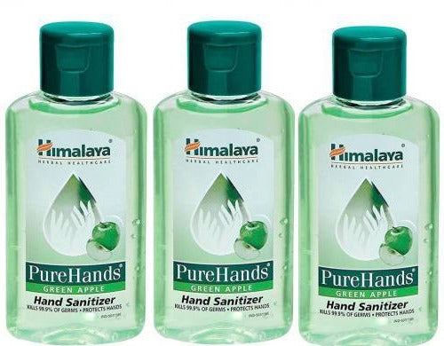 Himalaya Pure Hands 90Ml (3X30Ml) (Green Apple) - UNORMART