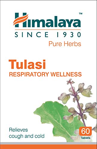 Himalaya Wellness Pure Herbs Tulasi Respiratory Wellness - 60 Tablets - UNORMART