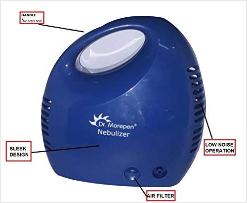 Dr. Morepen CN 10 Nebulizer  (Blue) - UNORMART