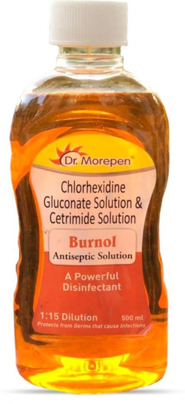 Dr. Morepen BURNOL ANTISEPTIC SOLUTION(500 ML) - UNORMART