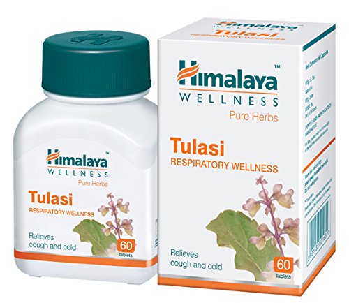 Himalaya Wellness Pure Herbs Tulasi Respiratory Wellness - 60 Tablets - UNORMART