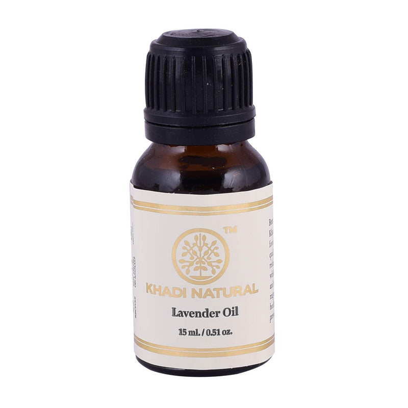Khadi Ayurvedic Lavender Essential Oil 15ml - UNORMART