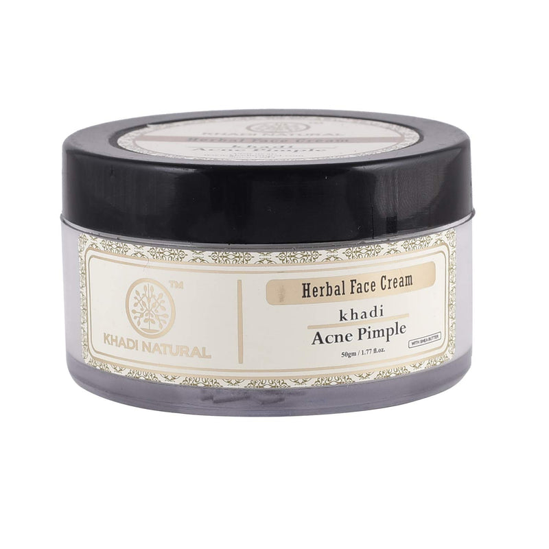 Khadi Ayurvedic Acne Pimple Cream 50gm - UNORMART