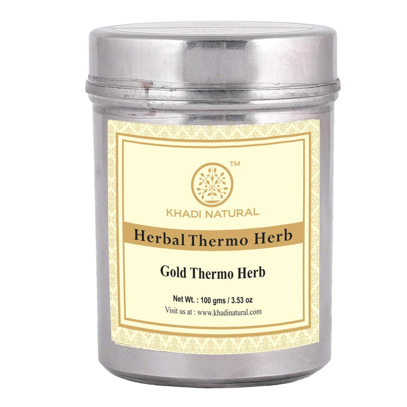 Khadi Ayurvedic Gold Thermo Herb 100gm - UNORMART