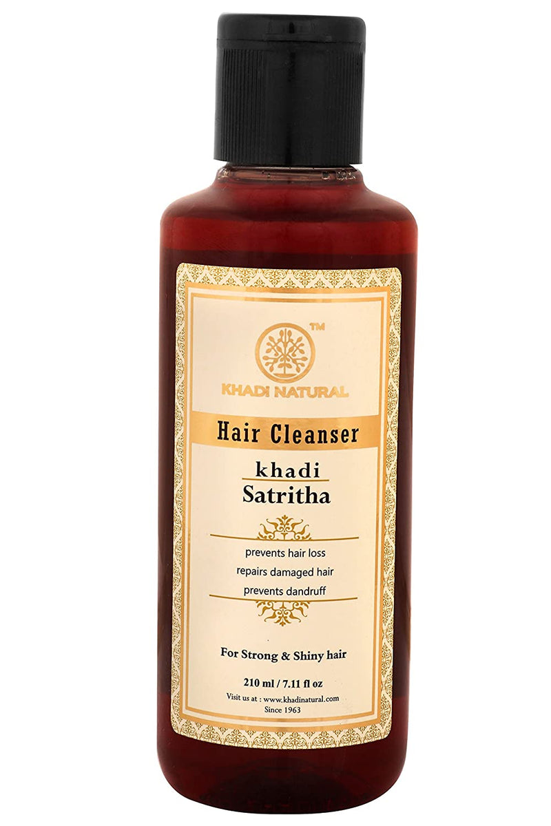 Khadi Ayurvedic Satritha Hair Cleanser 210ml - UNORMART