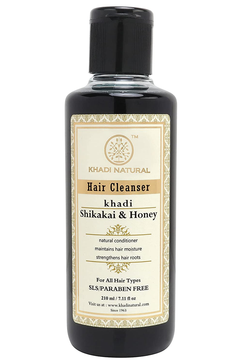 Khadi Ayurvedic Shikakai Honey Hair Conditioner Sls & Paraben Free 210ml - UNORMART