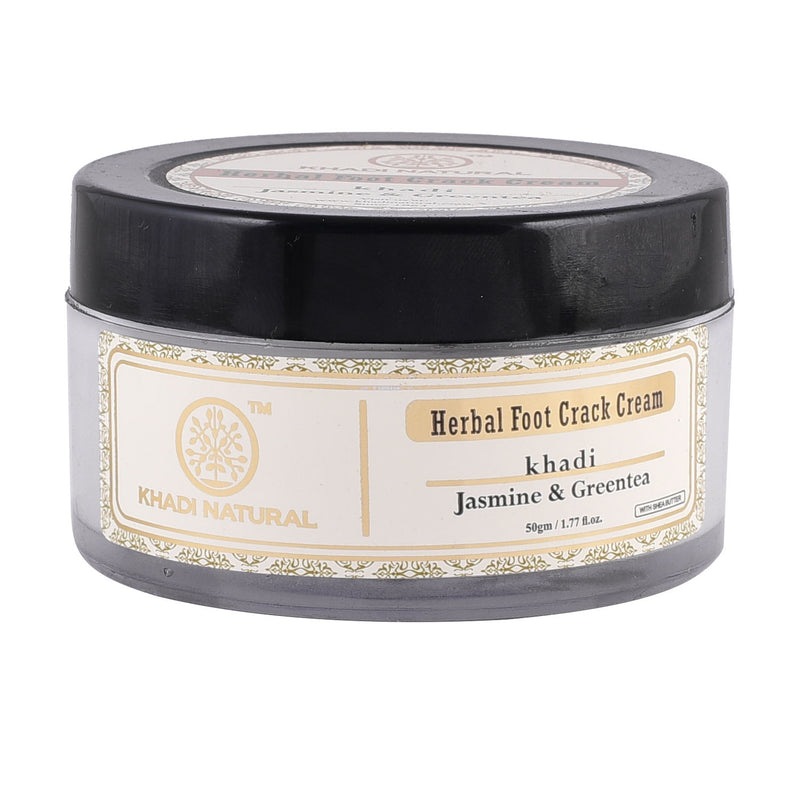 Khadi Ayurvedic Jasmine Green Tea Foot Crack Cream 50gm - UNORMART