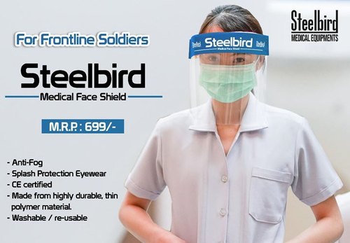 Steelbird Medical Face Shield - UNORMART