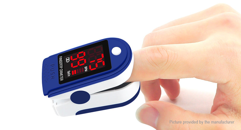 Fingertip Pulse Oximeter Blood Oxygen Monitor with AAA Battery - UNORMART