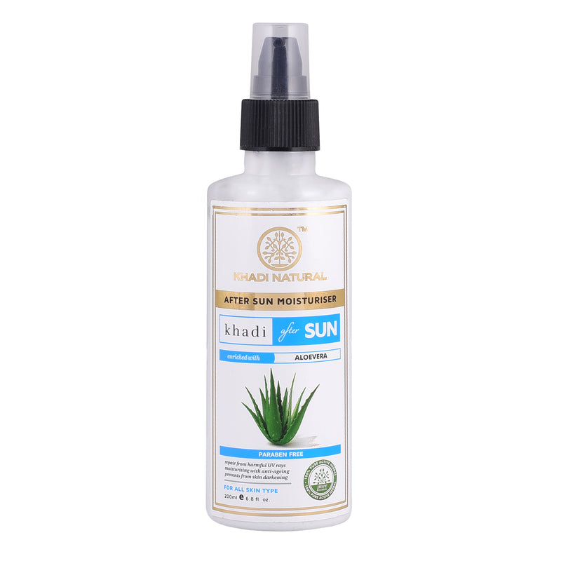 Khadi Ayurvedic After Sun Aloevera 200ml - UNORMART