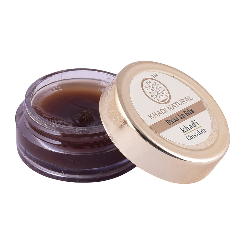 Khadi Ayurvedic Chocolate Lip Balm 5gm - UNORMART