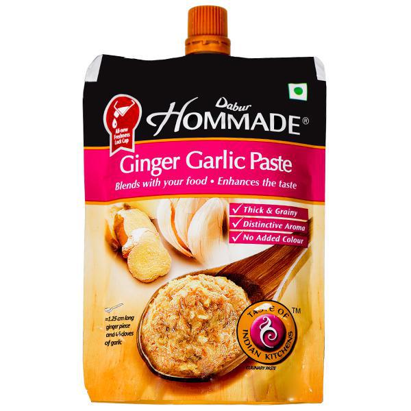 Dabur Hommade - Ginger Garlic Paste 200 GM - UNORMART