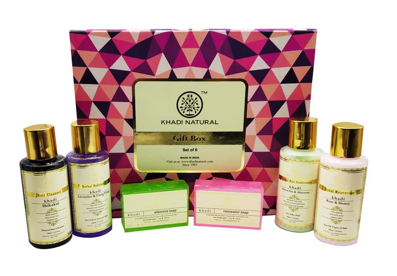 Khadi Ayurvedic New Gift Pack 100Ml Pack (1 Box) - UNORMART