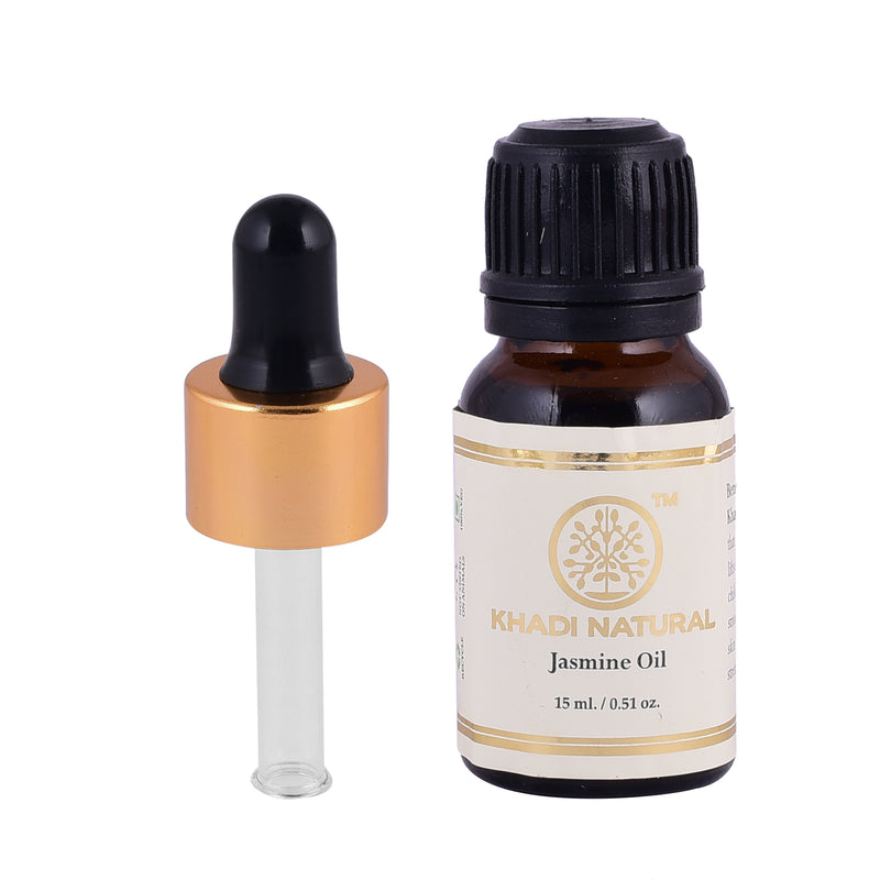 Khadi Ayurvedic Jasmine Essential Oil 15ml - UNORMART