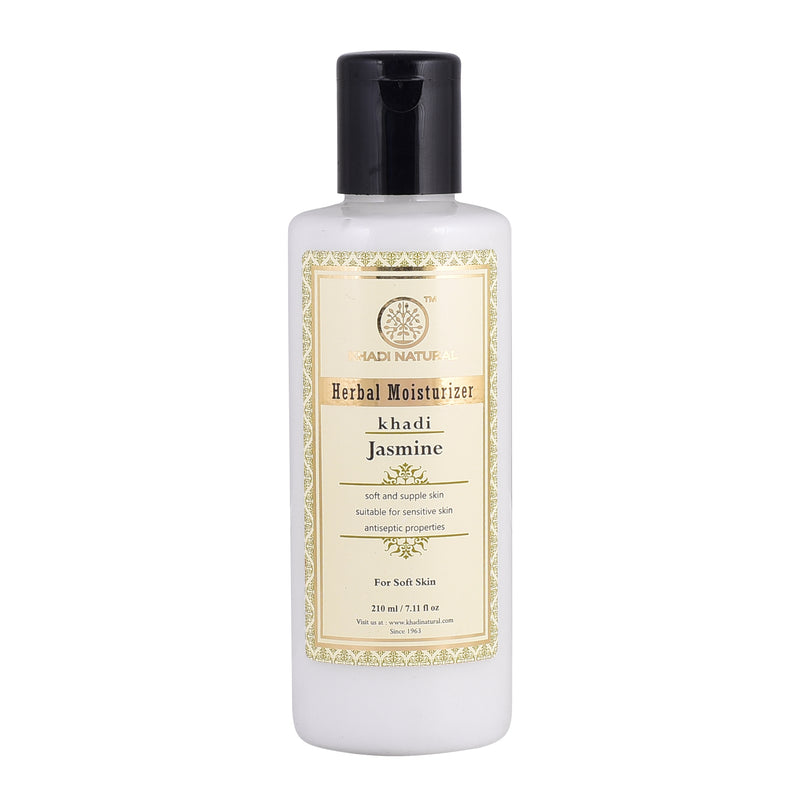 Khadi Ayurvedic Pure Jasmine Moisturiser 210ml - UNORMART