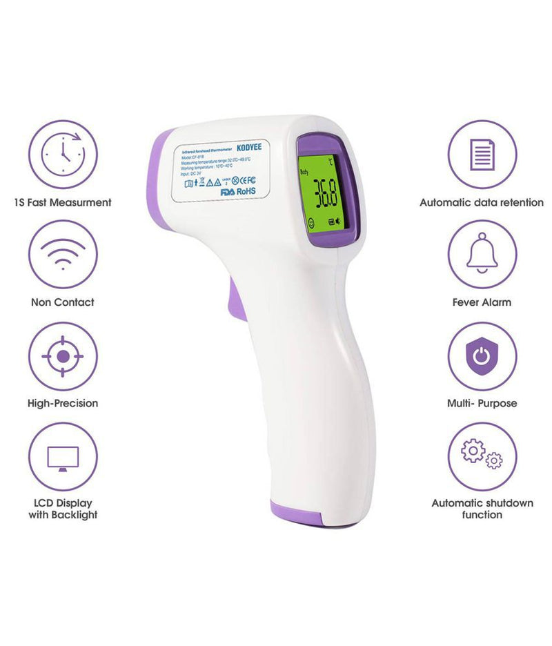 KODYEE CF-818 Non-Contact Precision Thermometer-Instant delivery - UNORMART