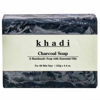 Khadi Ayurvedic Charcoal Soap 125gm - UNORMART