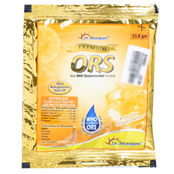 Dr. Morepen PREMIUM ORS 21.8GM - UNORMART