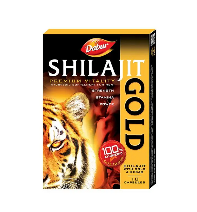 Dabur Shilajit Gold 10 Caps - UNORMART