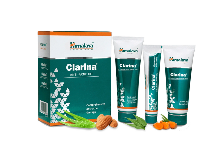 Himalaya Clarina Anti-Acne Kit - UNORMART