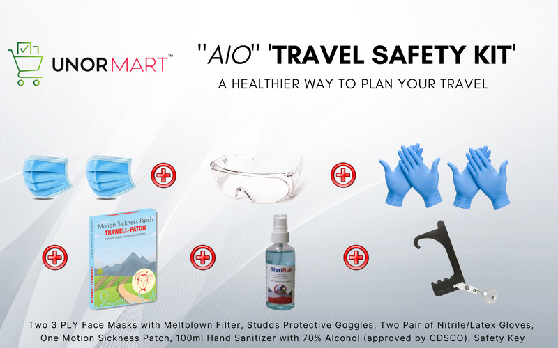 AIO Travel Safety Kit by UNORMART - UNORMART