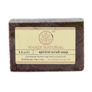 Khadi Ayurvedic Apricot Scrub Soap 125gm - UNORMART
