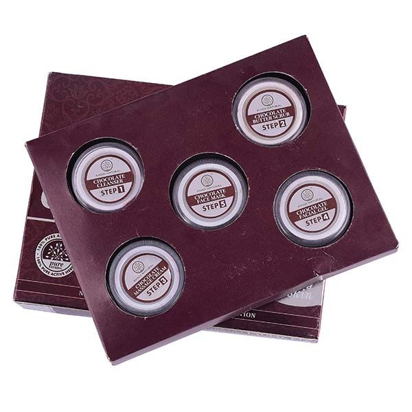 Khadi Ayurvedic Chocolate Mini Facial Kit (1 Box) - UNORMART