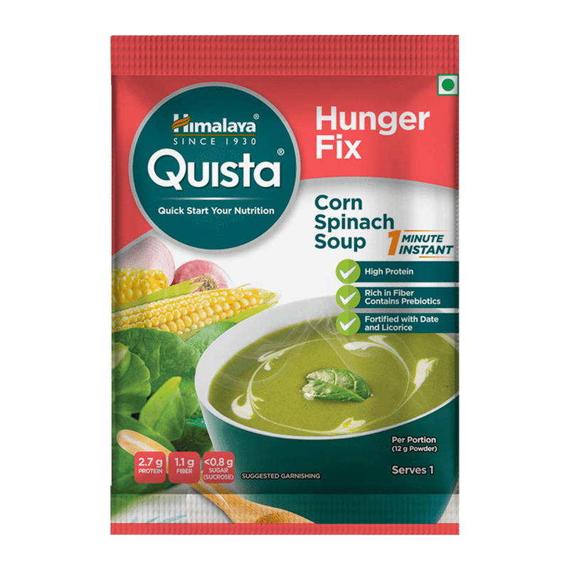 Himalaya Quista Hunger Fix Corn Spinach Soup 12G - UNORMART