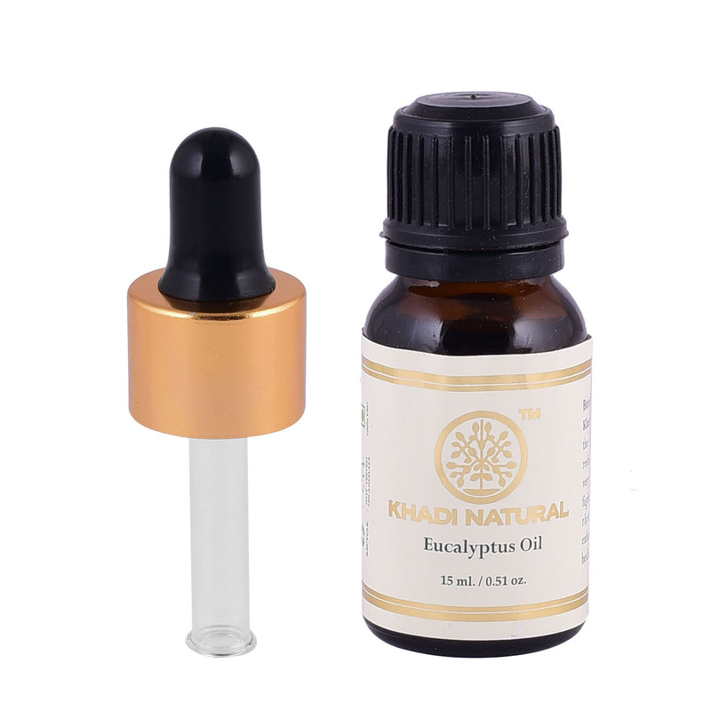 Khadi Ayurvedic Eucalyptus Essential Oil 15ml - UNORMART