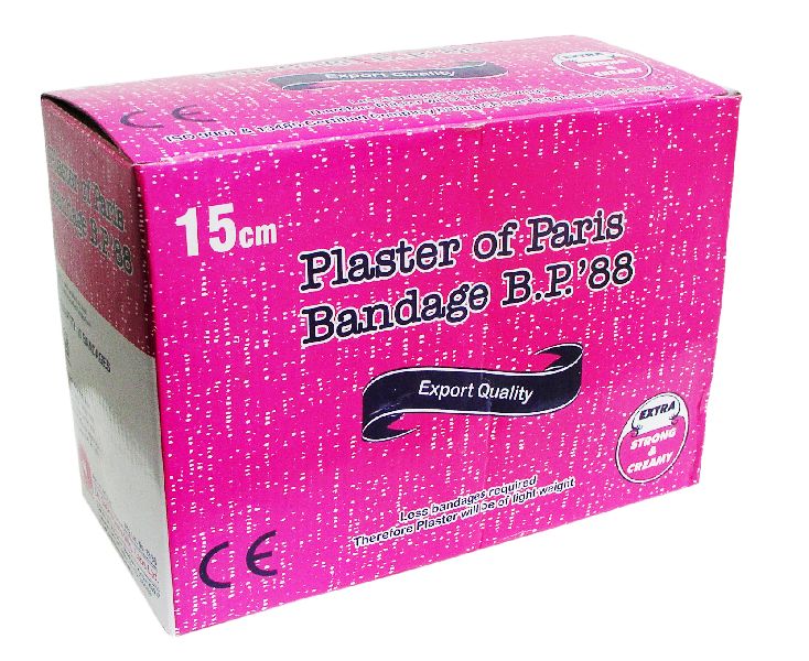 Bandage Plaster of Paris B.P.' 88 (Extra Creamy) - HEALOCAST - UNORMART