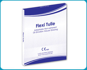 FLEXI TULLE (Oil Emulsion Dressing) like Cuticerin with inhouse special net - UNORMART
