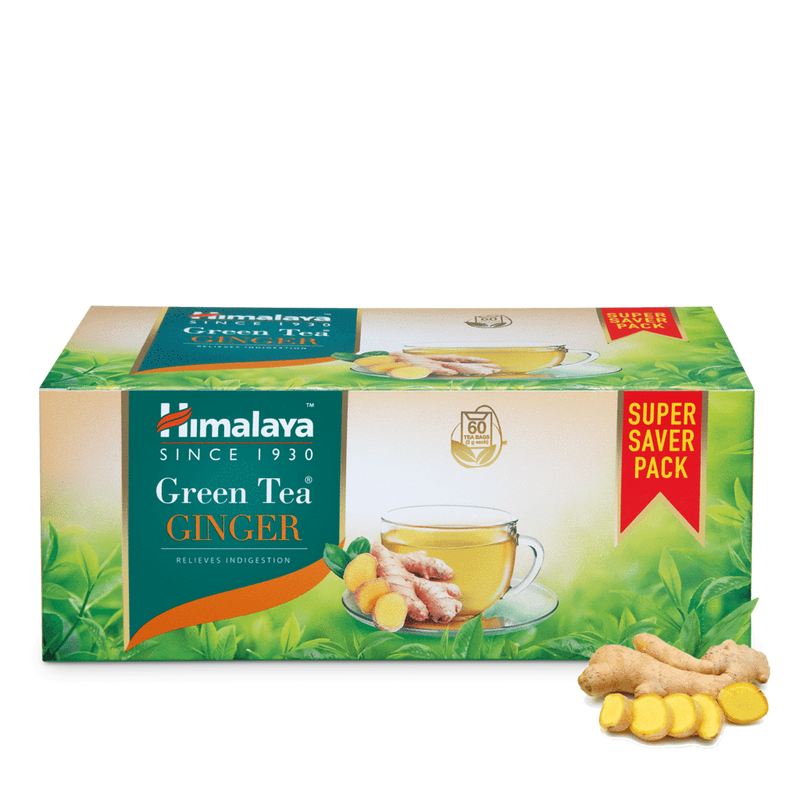 Himalaya Green Tea Ginger 2G 60'S - UNORMART