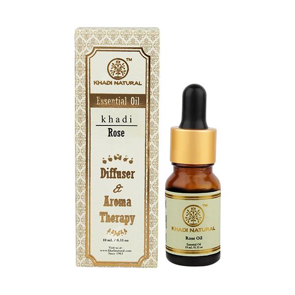 Khadi Ayurvedic Rose Essential Oil 15ml - UNORMART