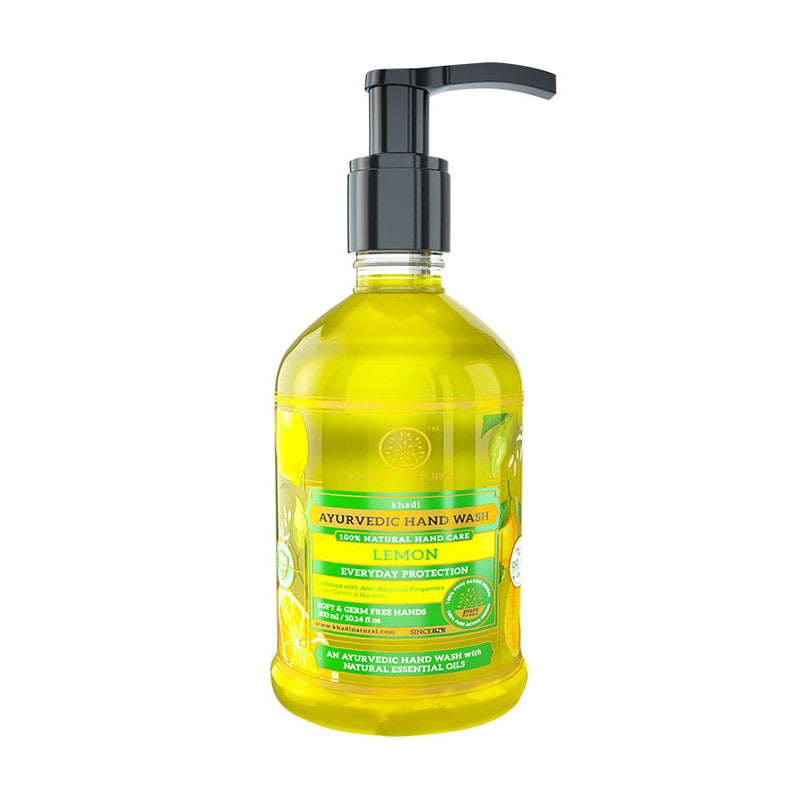 Khadi Natural Refreshing Lemon Handwash 300ml - UNORMART