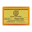 Khadi Ayurvedic Papaya Soap 125gm - UNORMART