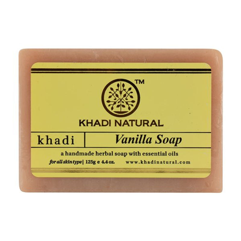 Khadi Ayurvedic Vanilla Soap 125gm - UNORMART
