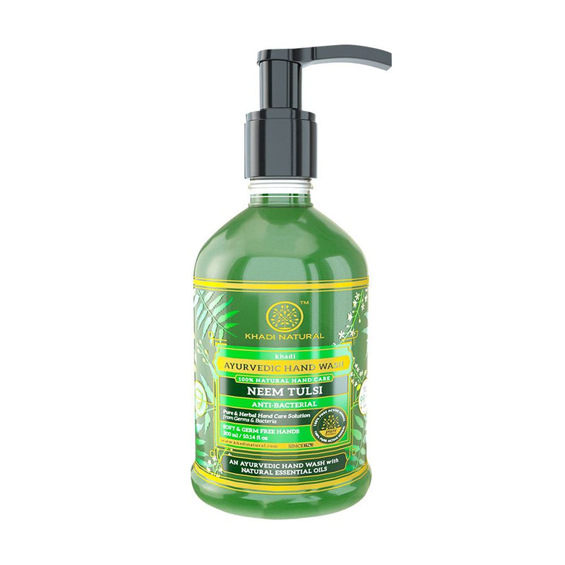 Khadi Natural Anti-Bacterial Neem Handwash 300ml - UNORMART