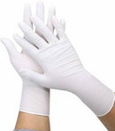 SLC Handshield Premium Quality Latex Examination Gloves,Made in Malaysia(Medium Size) 100 Nos. - UNORMART