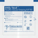 Paraffin Gauze Dressing B.P.' 93 "Excel Tulle" - UNORMART