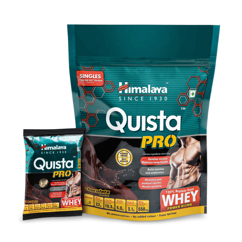 Himalaya Quista Pro Chocolate Flavour 7X34G - UNORMART