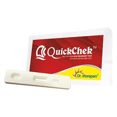Dr. Morepen Quickchek – One Step Urine HCG Pregnancy Test (HCG Agglutinating SERA Test) - UNORMART