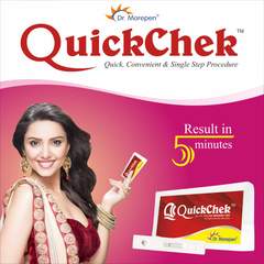 Dr. Morepen Quickchek – One Step Urine HCG Pregnancy Test (HCG Agglutinating SERA Test) - UNORMART